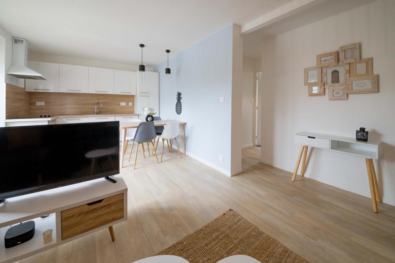 Appartement 3 Chambres - Parking - Wifi - Buanderie - Jardin Brest Exteriér fotografie